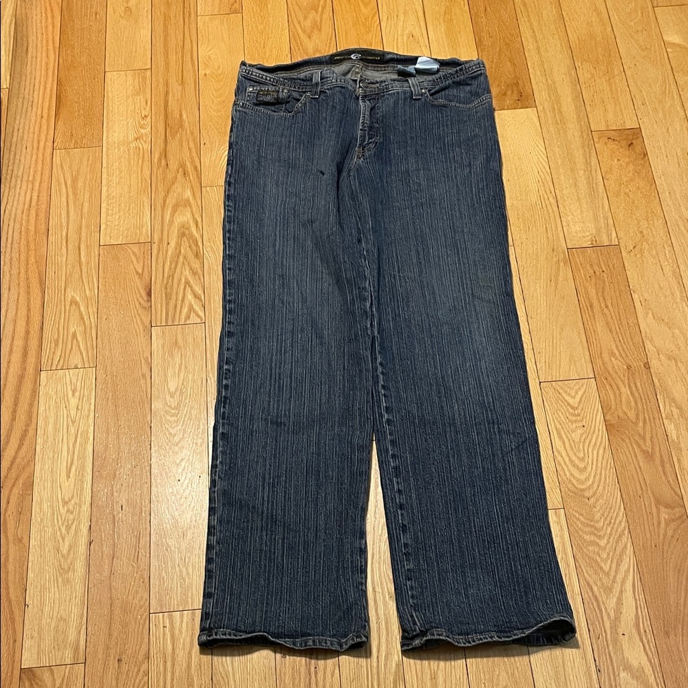 Point Zero Dark Wash Denim Jeans